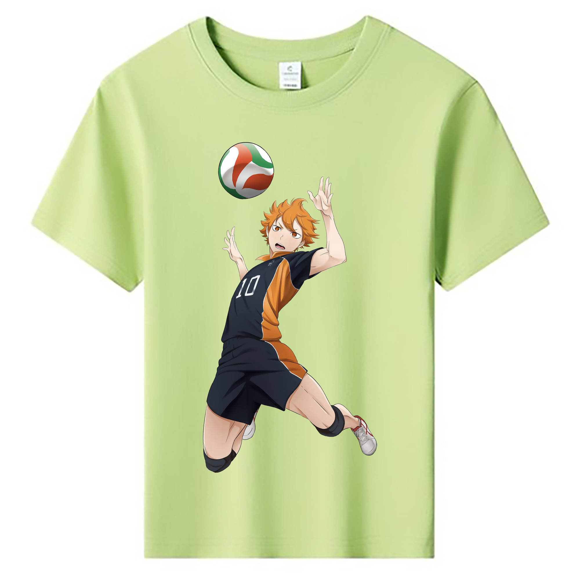 （画像用） ハイキュー!! Haikyu!! 綿100％キッズTシャツ（フロントプリント）